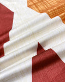 Geometric Print Thick Strap Dress Casual Slim Fit Slit Maxi Dress with Pockets