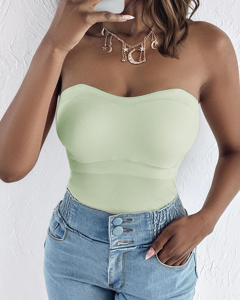 Spaghetti Strap Built in Bra Slim Fit Tank Top Sexy Back Criss Cross Workout Camisole Tops