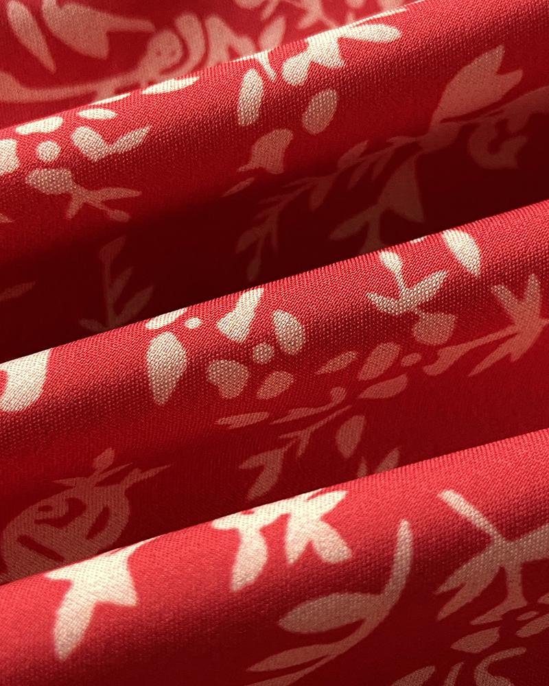 Ditsy Floral V Neck Sleeveless Ruched Cami Jumpsuit Casual Ajustable Back Straps Shirred Romper