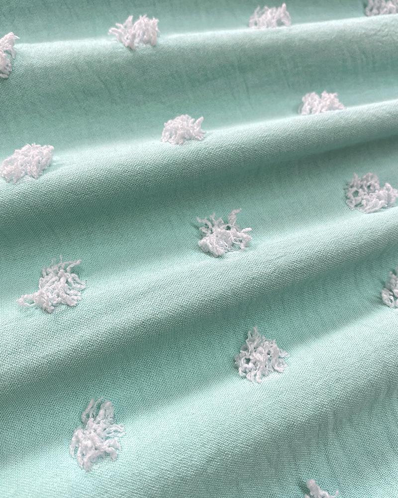 Polka Dot Bandeau Sleeveless Shirred Rompers Casual Button Decor Tied Detail Short Jumpsuit