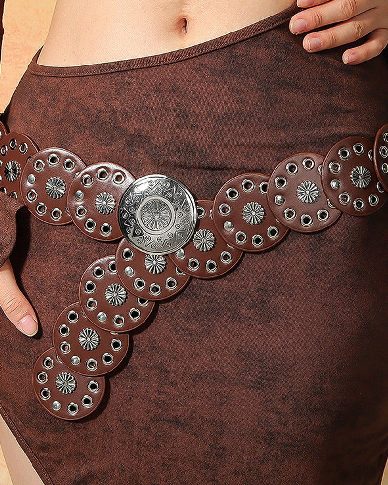 3 Pieces Off Shoulder Multi Ways Split Sleeve Casual Shorts Set (Without Belt)