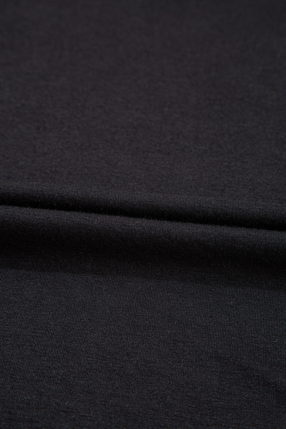 Black Flora Lace Patchwork Crew Neck T Shirt