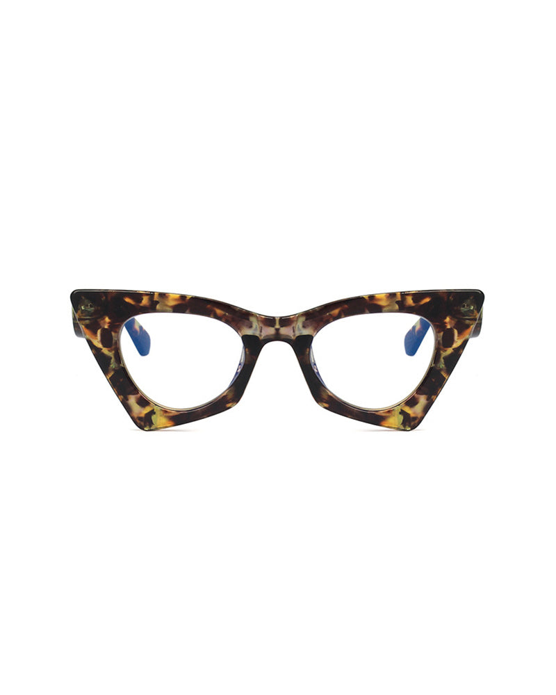 1Pair Retro Cat Eye Frame Sunglasses