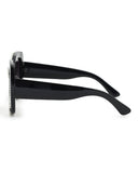 1Pair Diamond Oversized Square Sunglasses