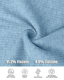 Long Sleeve Top Button Down Slim Fit Tops Crewneck Ribbed Knit Shirt