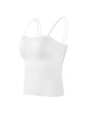 Spaghetti Strap Slim Fit Tank Top Sexy Workout Camisole Tops