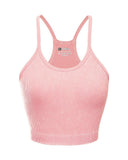 U Neck Racer Back Crop Active Top