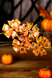 Citrus Halloween Random Pattern Bow Halloween Hair Clip