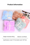 Coral Soft Thicken Coral fleece Two Piece Towel Set