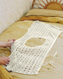 Round Neck Sleeveless Hollow out Crochet Sweater