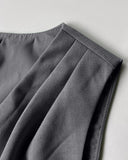 2 Pieces Summer Outfits V Neck Sleeveless Ruched Tank and Casual Pocket Design Shorts Set