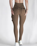 Pocket Design Active Pants Sports Yoga Leggings