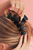 Black Plastic Resin Non-Slip Large Hair Claw