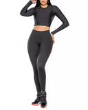 Hign Waist Tummy Control Workout Running Yoga Leggings Butt Lifting Shapewear Leggings