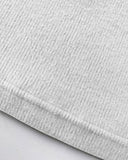 V Neck Short Sleeve Ribbed T Shirt Casual Slim Fit Top