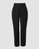 High Waist Cropped Work Pants