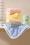 Peach Blossom Textured Soft Bath Towel