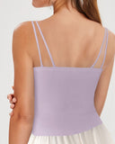 Spaghetti Strap Slim Fit Tank Top Sexy Workout Camisole Tops