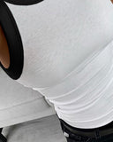 Contrast Binding Tank Tops Summer Sleeveless Basic Cami Top Shirt Slim Knit Ribbed Racerback Blouses