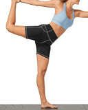 High Waist Yoga Gym Workout Running Shorts Butt Lifting Biker Shorts with Pockets