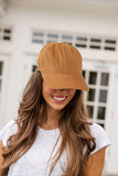 honey gold Patchwork Versatile Adjustable Baseball Cap