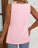 Elegant V Neck Sleeveless Tank
