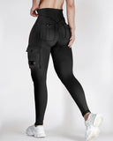 Pocket Design Active Pants Sports Yoga Leggings