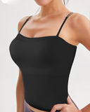 Spaghetti Strap Slim Fit Tank Top Sexy Workout Camisole Tops