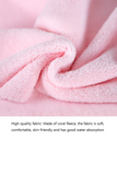 Coral Soft Thicken Coral fleece Two Piece Towel Set