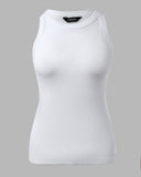 O Neck Sleeveless Basic Slim Fit Skinny Tank Casual Top(Without Pads)