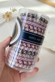 Phalaenopsis 15 pcs/box Elastic Braided Hair Tie