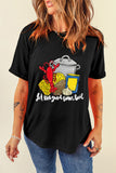 Black let the good time boil Fashion Graphic Tee