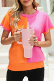Light Pink Frosted Stainless Handle Large Vacuum Cup with Straw 40oz
