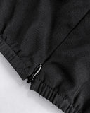 2 Pieces Outfit Plain Halter Cold Shoulder Front Slit Tied Detaill Top with Casual Business Pants Set