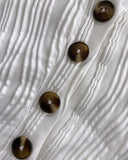 Water Rippling Sleeveless Romper Casual pocket Design Short Jumpsuit