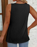 Elegant V Neck Sleeveless Tank