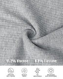 Long Sleeve Top Button Down Slim Fit Tops Crewneck Ribbed Knit Shirt