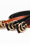 g letters women belt man belt