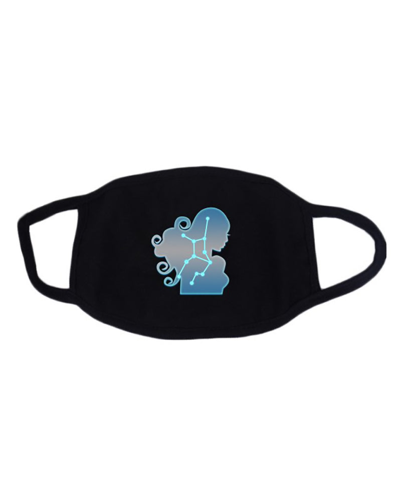Twelve Constellations Fluorescent Breathable Mouth Mask Washable And Reusable
