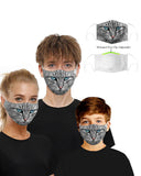 Face Print Breathable Mouth M .a. s. k Washable And Reusable