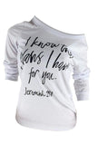 fashionable sloping shoulder letters printed black polyester t shirt
