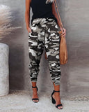 Personalize Camouflage Pocket Design Casual Pants