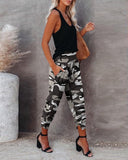 Personalize Camouflage Pocket Design Casual Pants