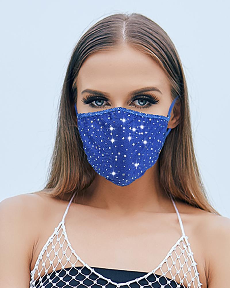 Studded Breathable Face Mask