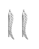 1Pair Minimalism Leaf Pattern Simple Earrings