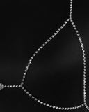 1PCS Halter Rhinestone Decor Body Chain