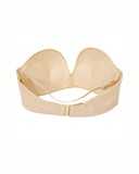 Invisible Bras Front Closure Push Up Brassiere Strapless Seamless Bralette