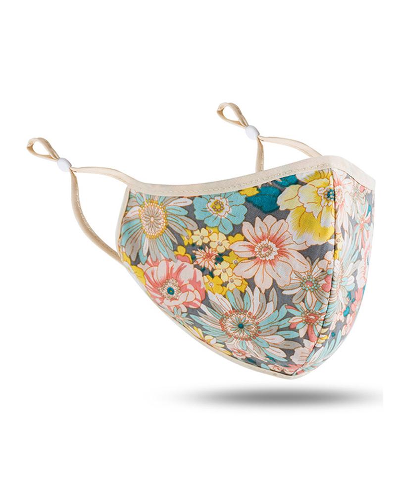 Ditsy Floral Print Breathable Face Mask