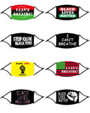 Letter Slogan Print Colorblock Breathable Mouth Mask