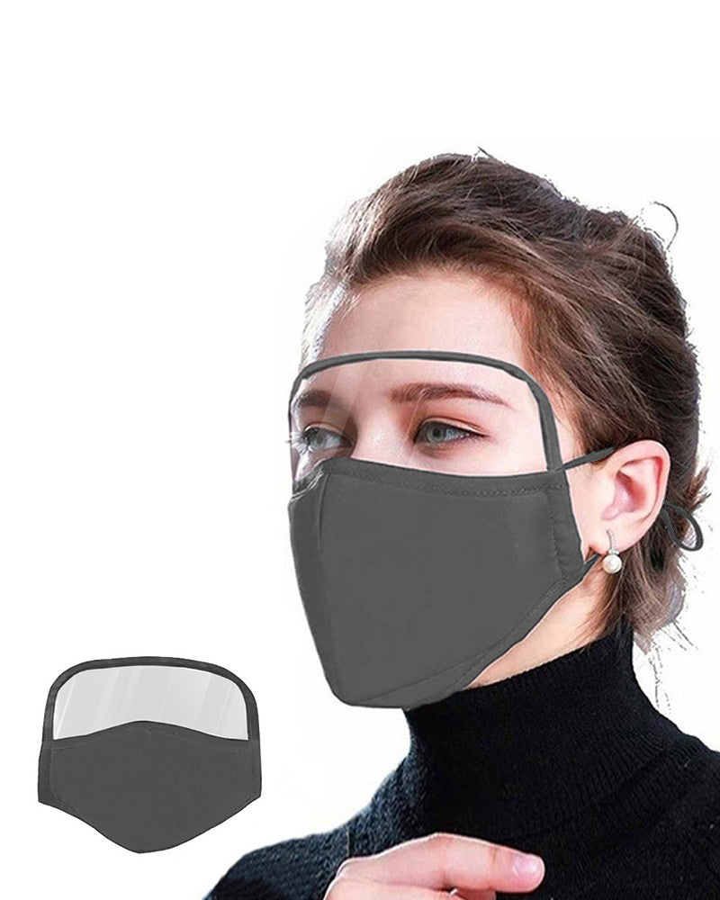 Outdoor Face Protective Face Mask With Eyes Shield